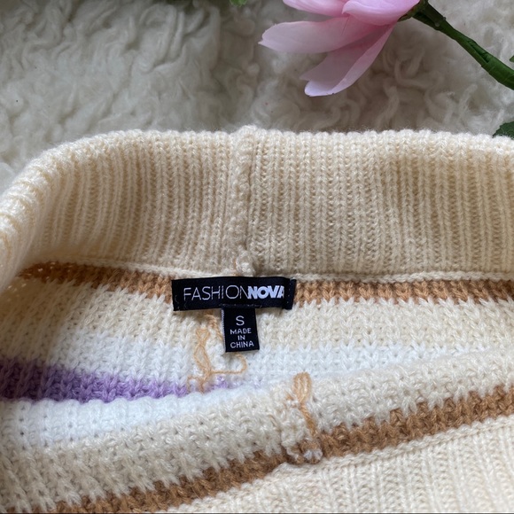 Knit Sweater Shorts - Picture 5 of 5